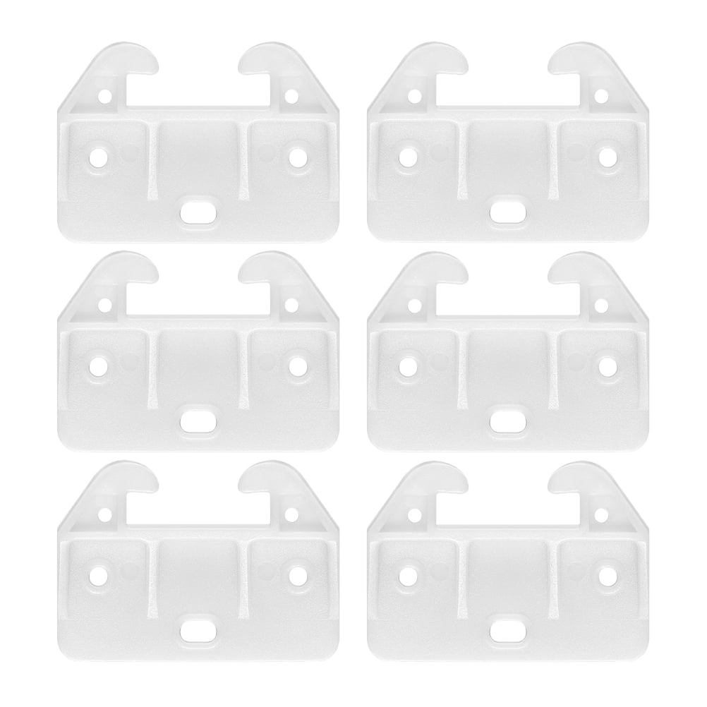 Goilinor 6pcs Drawer Guides Drawer Track Guides Dresser Guides