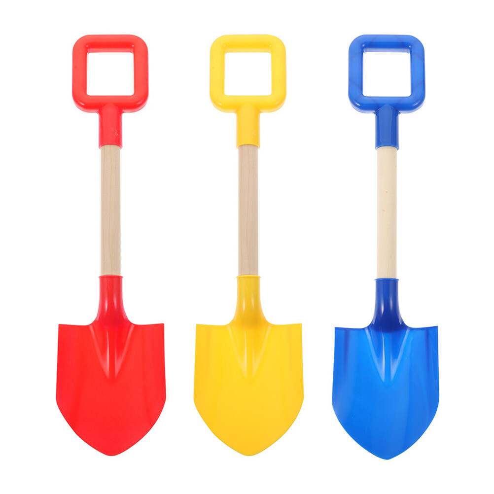 Goilinor Beach Shovel,3 Pcs Shovel Toys Beach Sand Digging Shovels Kids