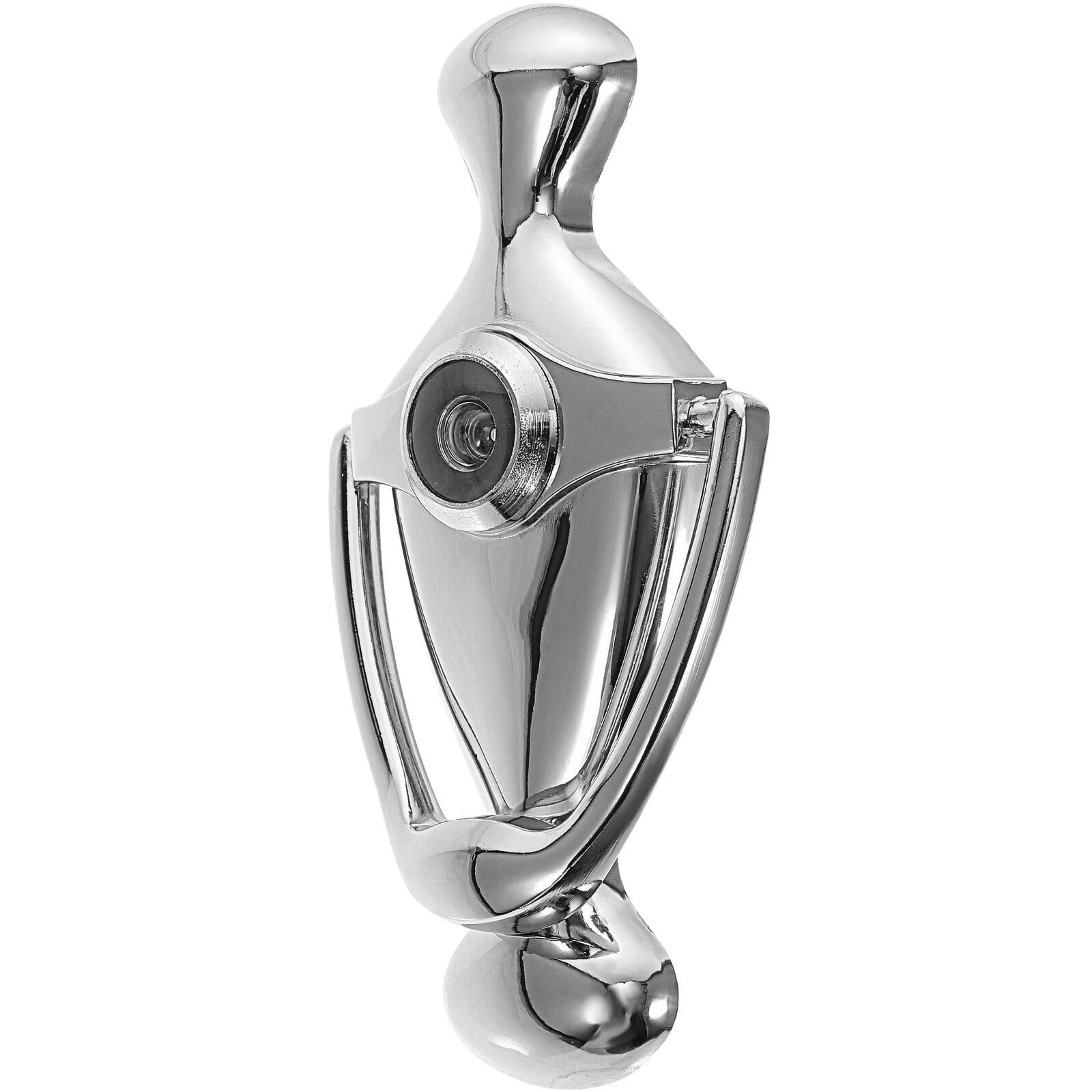 Goilinor Door Knocker Front Door Knocker and Viewer Zinc Alloy Door