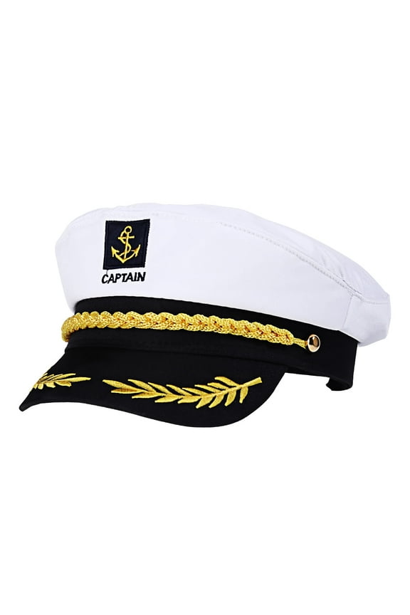 unisex Adult Goilinor Yacht Captain's Hat