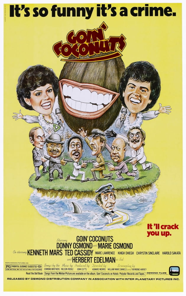 Goin Coconuts U Canvas Art - (24 x 36)