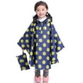 thumbnail image 1 of Goindgs Raincoat Toddler Wear Rain for Boy Kids Girls Cartoon Children 3D Ponchos Jacket Boys Coat&Jacket Hooded Rainwear Yellow 3-5 T, 1 of 8