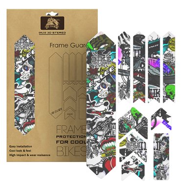 Custom Decals Giant Bicycle Stickers Set - 18x15cm