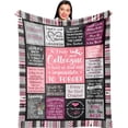 thumbnail image 1 of Going Away/Goodbye Gifts for Coworkers, Farewell Gifts for Colleagues, Appreciation/Thank You Gifts for Coworkers, Coworker Leaving Gifts for Women, Co Worker Blanket 60" x 50", 1 of 4