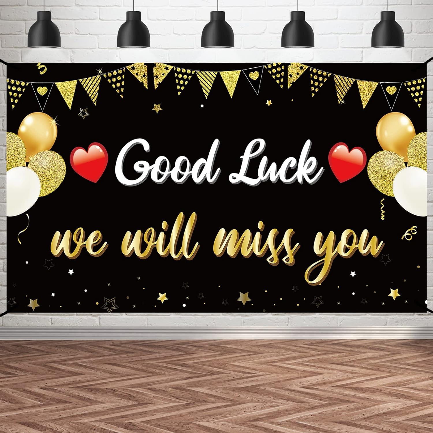 Going Away Party Decorations Goodbye Banner, Farewell Party Supplies