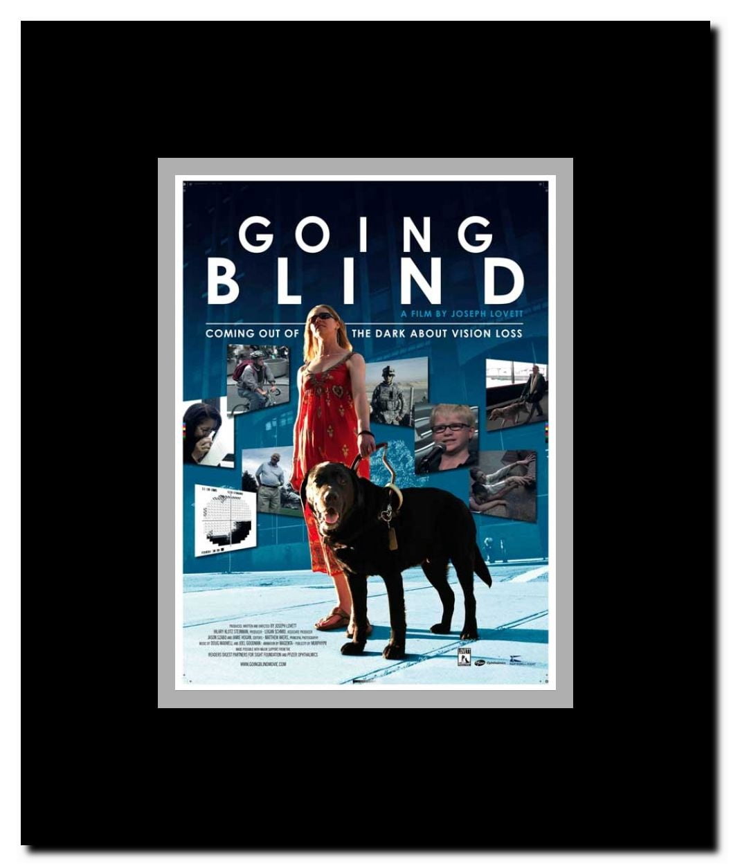 Going Blind Framed Movie Poster