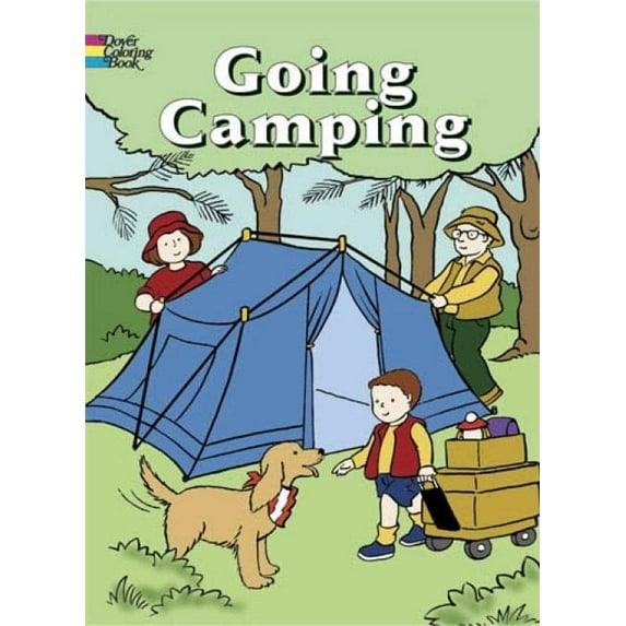 Pre-Owned Going Camping (Dover Coloring Books) Paperback