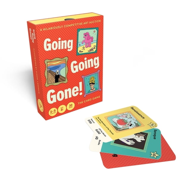 Going, Going, Gone! Card Game, (Hardcover)