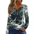 Going Out Tops for Women Fall Plus Size Tshirts Long Sleeve Henley