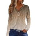 Going Out Tops for Women Fall Plus Size Tshirts Long Sleeve Henley