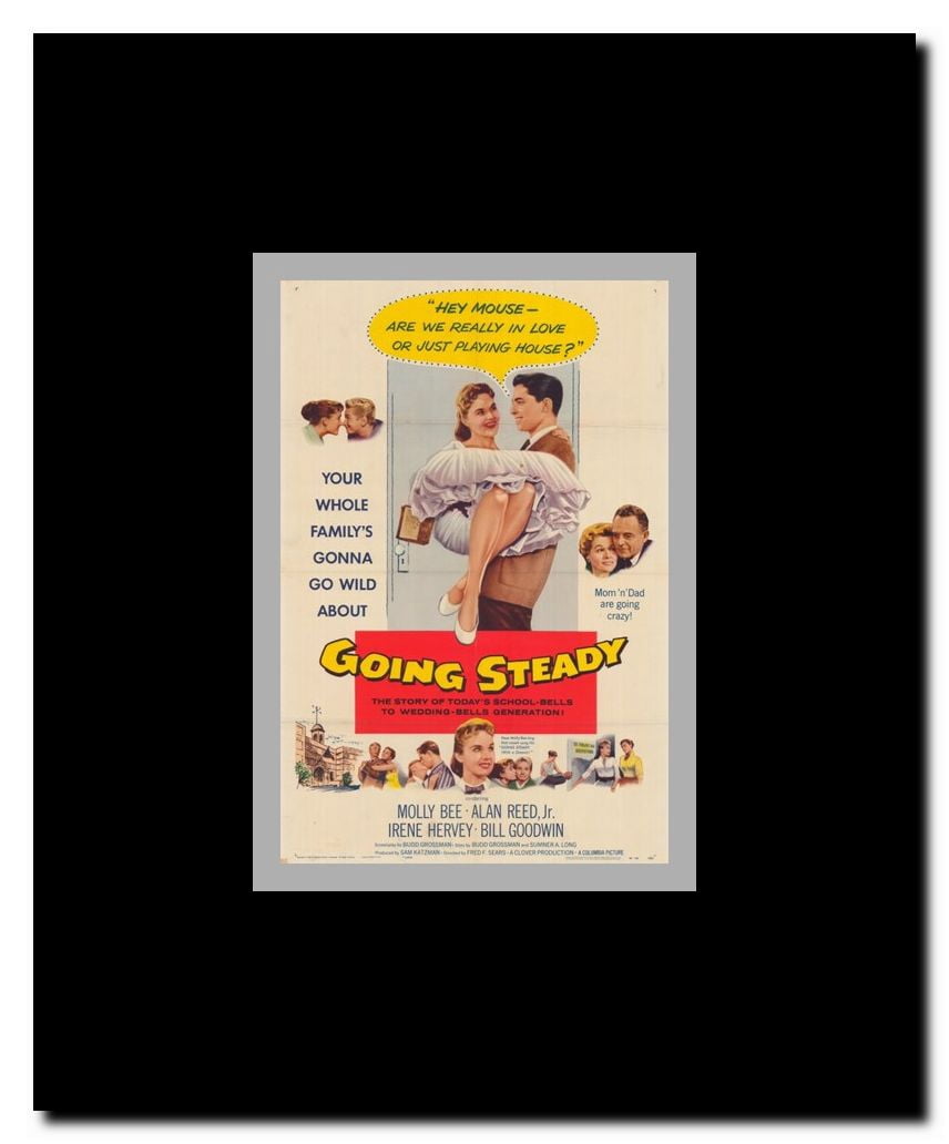 Going Steady Framed Movie Poster