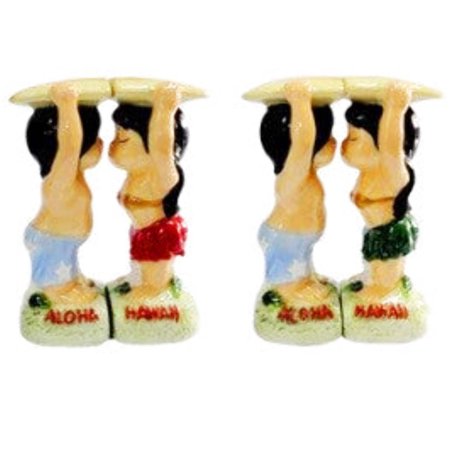 "Going Surfing" Ceramic Salt Pepper Shakers