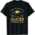 thumbnail image 1 of Going-To-The-Sun Road Glacier National Park Retro Montana T-Shirt, 1 of 3