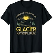 Going-To-The-Sun Road Glacier National Park Retro Montana T-Shirt