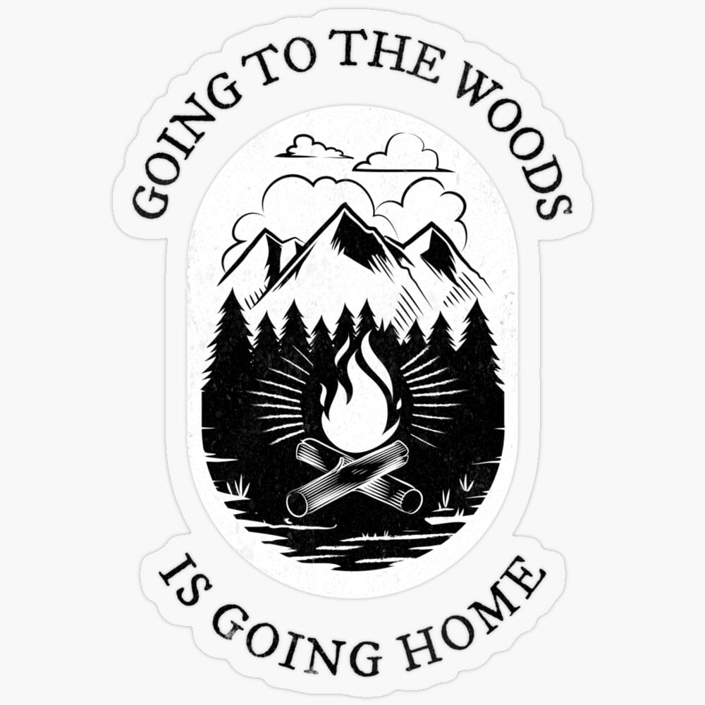 Pagans Do It In The Woods Bumper Sticker - 11.5x3 Inch, Outdoor Vinyl Decal