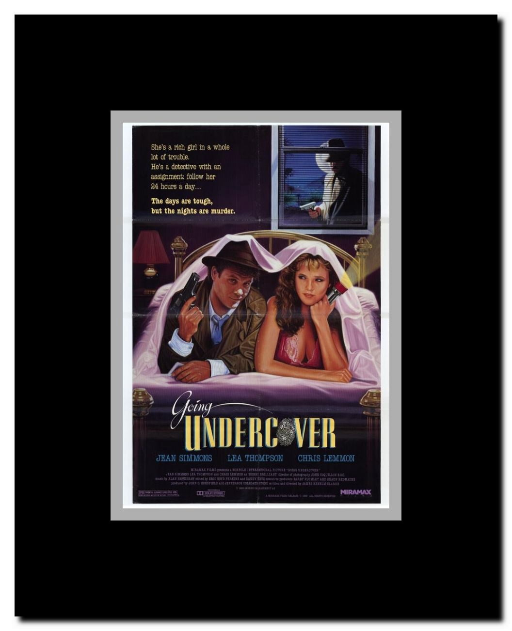 Going Undercover Framed Movie Poster