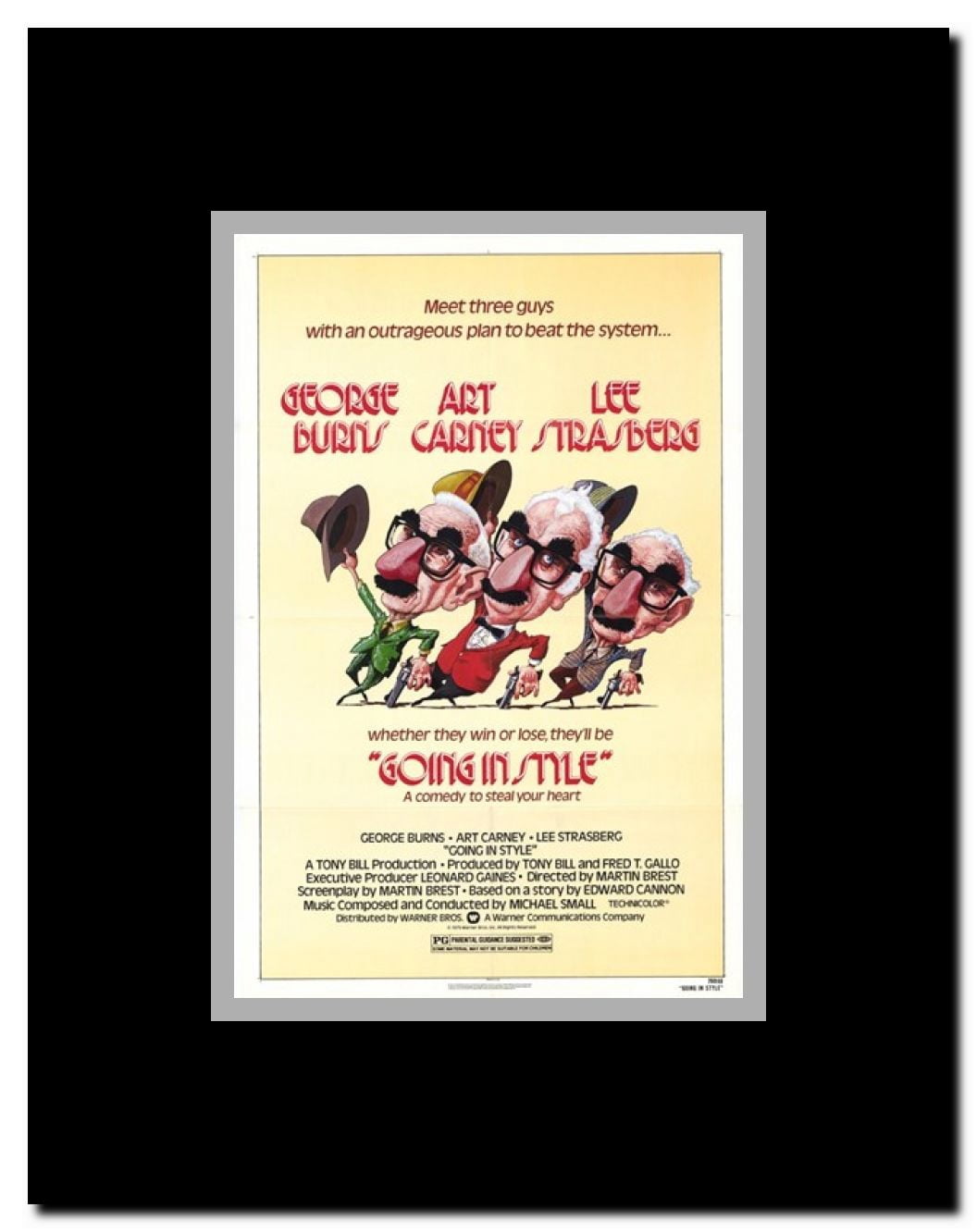 Going in Style Framed Movie Poster