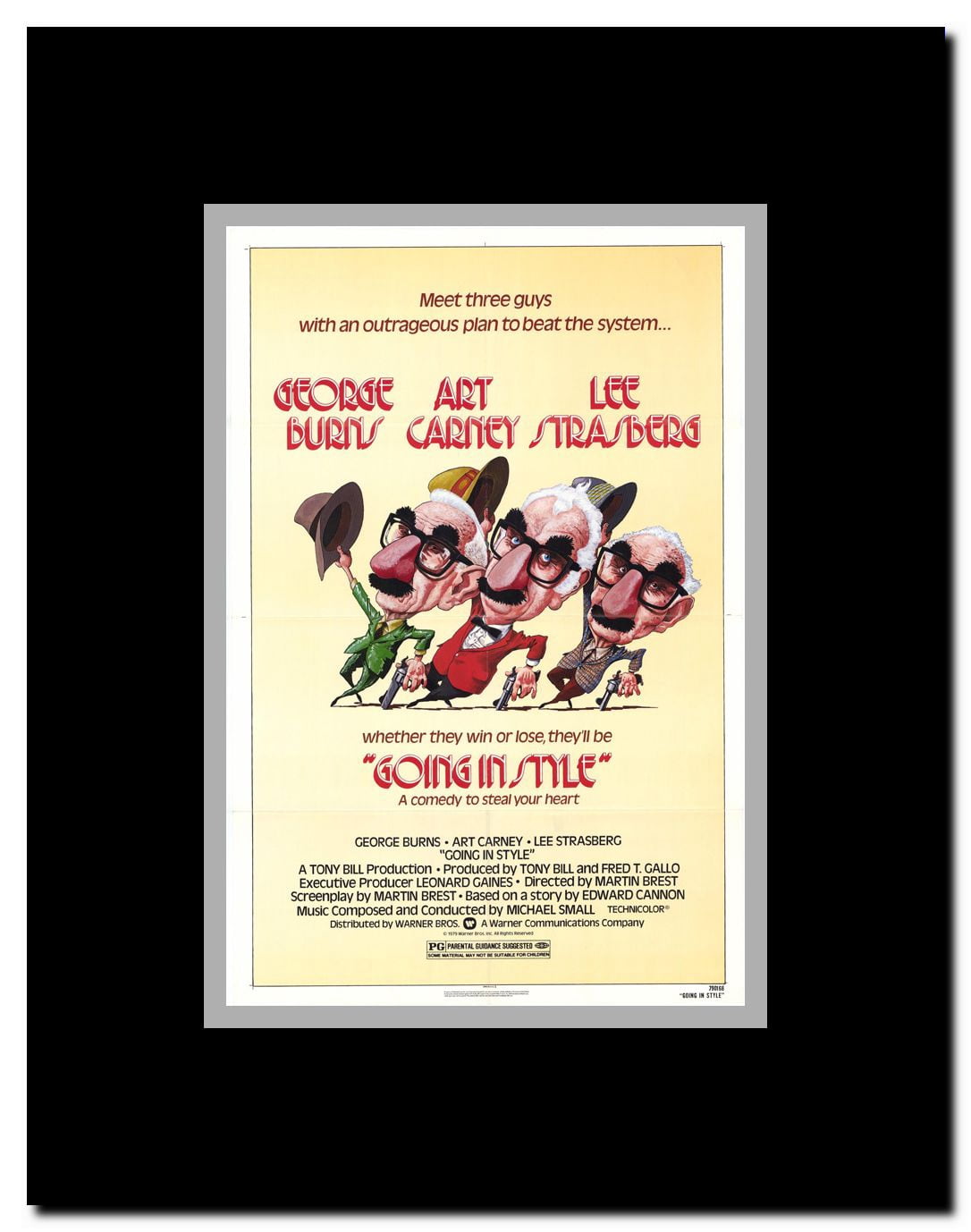Going in Style Framed Movie Poster