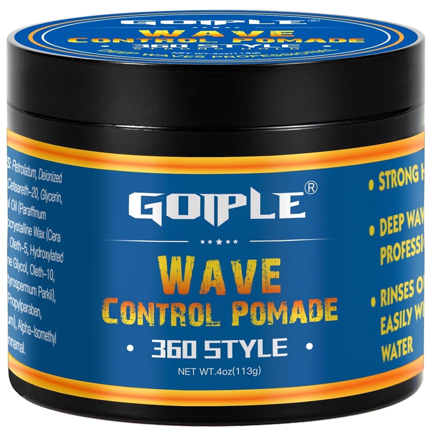 Luster's SCurl 360 Style Wave Control Pomade 3 Oz - Shine Luster's SCurl 360 Style Wave Control Pomade 3 Oz - Shine