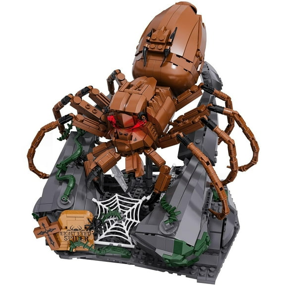 Goirzi 875Pcs Spider Building Blocks Set - Insects Building Blocks Toys for Kids and Adults