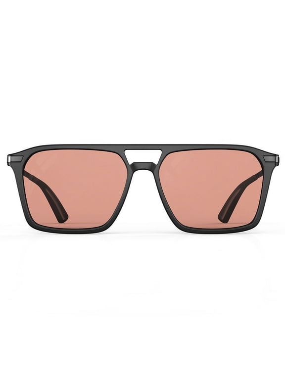 FL 41 Migraine Glasses,Light Sensitivity Glasses for Fluorescent LED Glare,Photophobia,Computer Screen Glare,Spring Hinges for Better Comfort