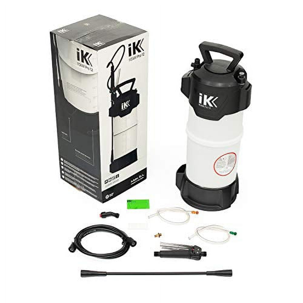 Review of the new IK e-Foam Pro 12 battery powered foaming sprayer