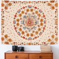 thumbnail image 1 of Gojian Boho Floral Mandala Tapestry Wall Hanging Pink Bohemian Flower Medallion Tapestry Aesthetic Watercolor Hippie Indian Small Tapestries for Bedroom Living Room Dorm Decor, 1 of 6