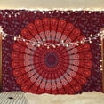 thumbnail image 1 of Gojian Handmade Indian hippie Bohemian Psychedelic Peacock Mandala Wall hanging College Dorm Beach Throws Table Cloth Bedding Tapestry, 1 of 6