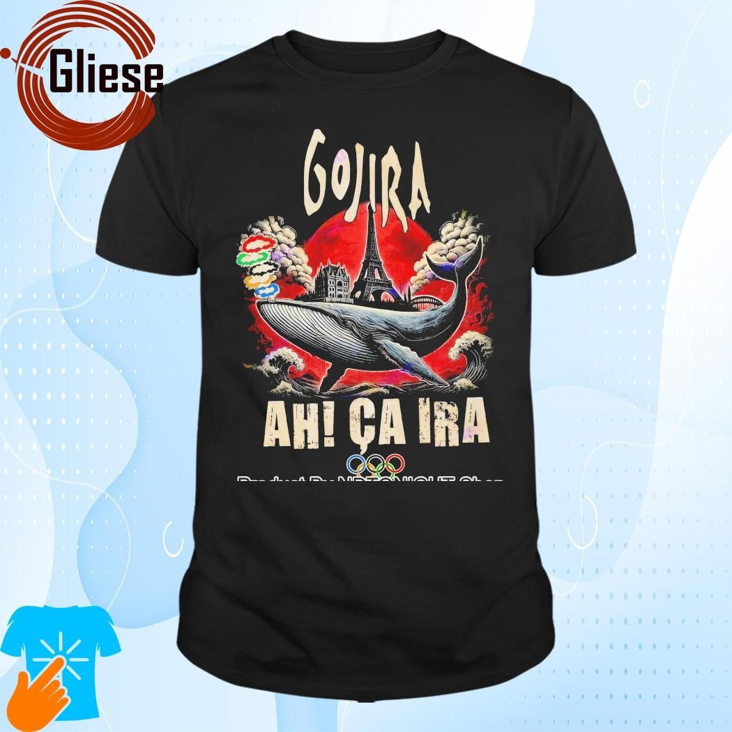 Gojira Ah Ca Ira Olympic 2024 Unisex Tshirt