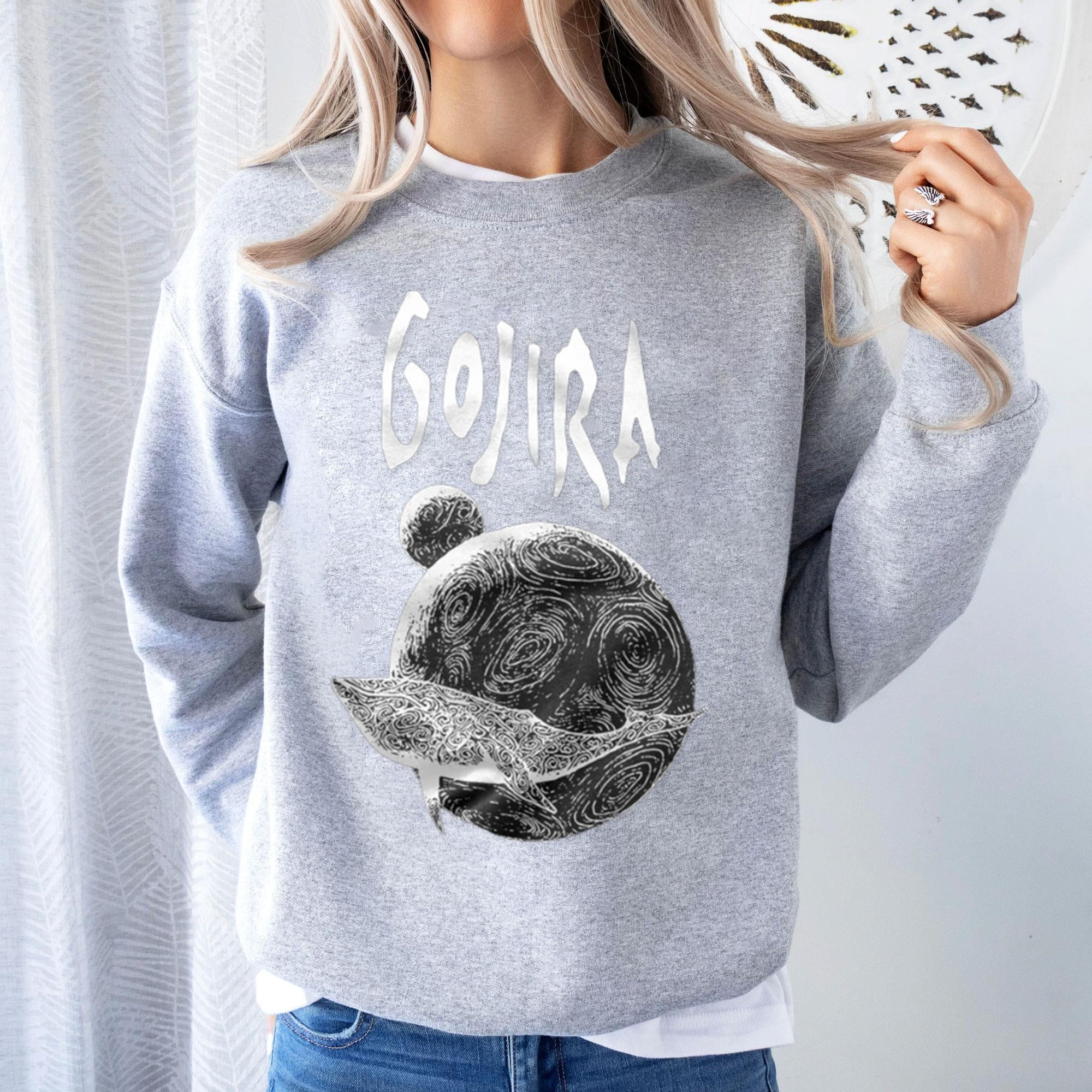Gojira Sweatshirt Metal Music Shirt From Mars to Sirius Album Shirt Flying Whales Gojira Merch Unisex Heavy Cotton Tee LIMITED EDITION