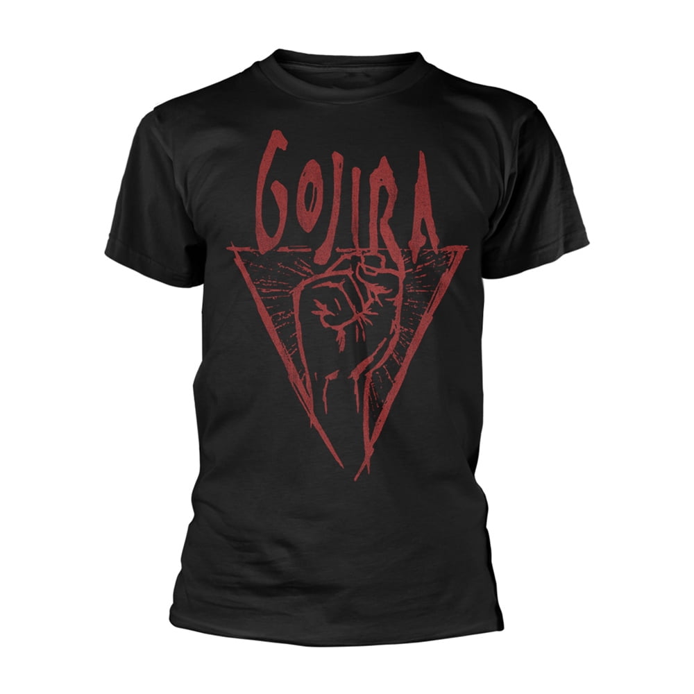 T-Shirt Gojira Whale Band Logo Officiel Homme Blanc - Taille L - 100% Coton