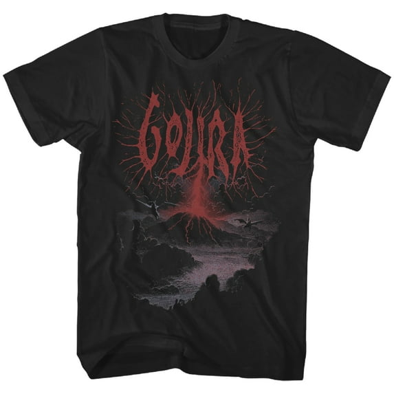 Gojira Volcano T-Shirt Black 2X-Large | Officially Licensed Merchandise