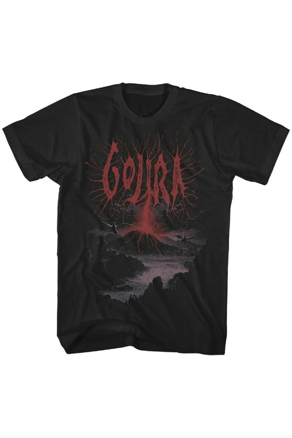 Gojira Volcano T-Shirt Black 2X-Large | Officially Licensed Merchandise
