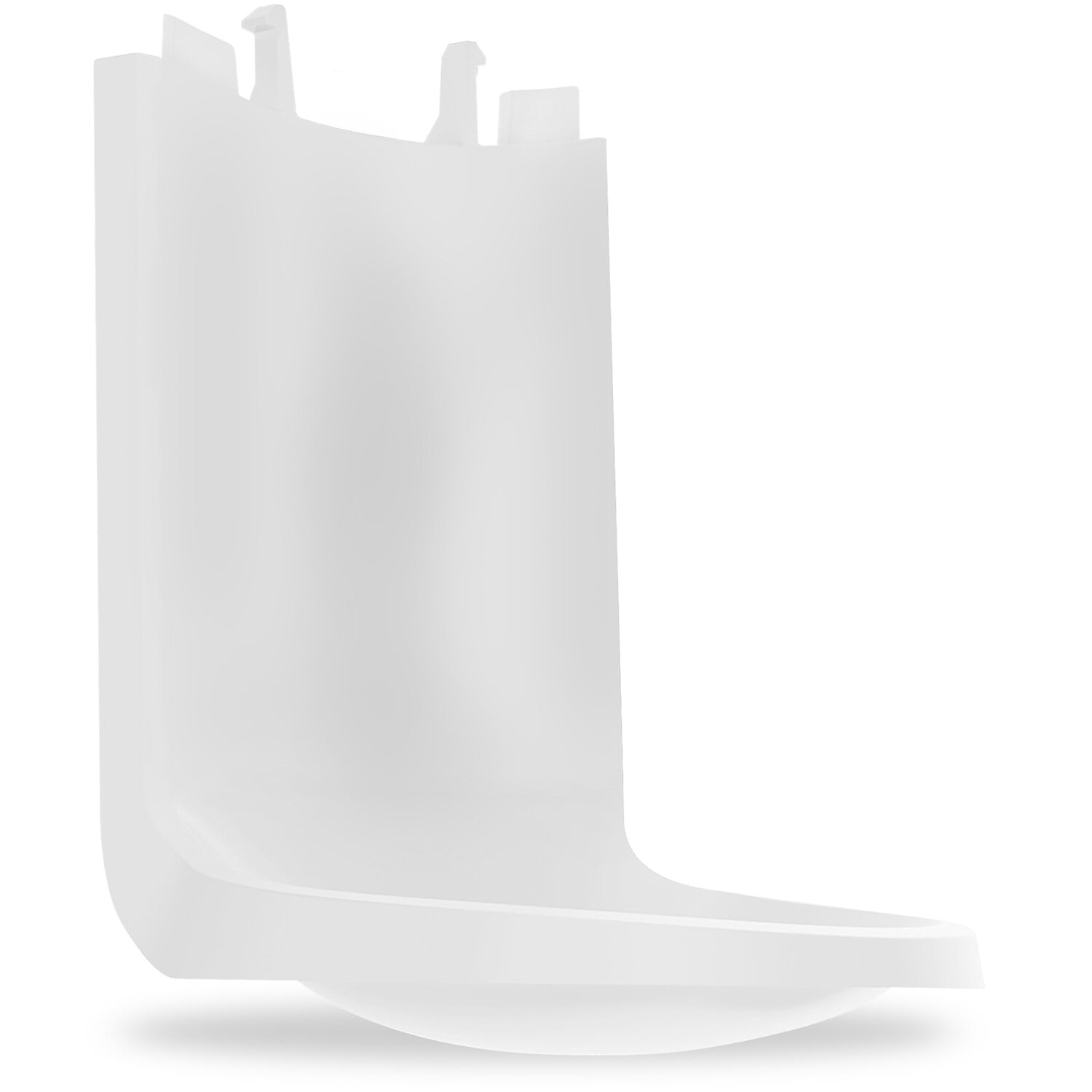 Shield Floor and Wall Protector Attachment for ES and CS Hand Sanitizer Dispensers, 4.68 x 5.98 x 3.86, White Shield Floor and Wall Protector Attachment for ES and CS Hand Sanitizer Dispensers, 4.68 x 5.98 x 3.86, White