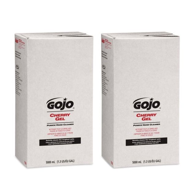 Gojo Cherry Gel Pumice Hand Cleaner, 2 5,000ml Refills (GOJ759002