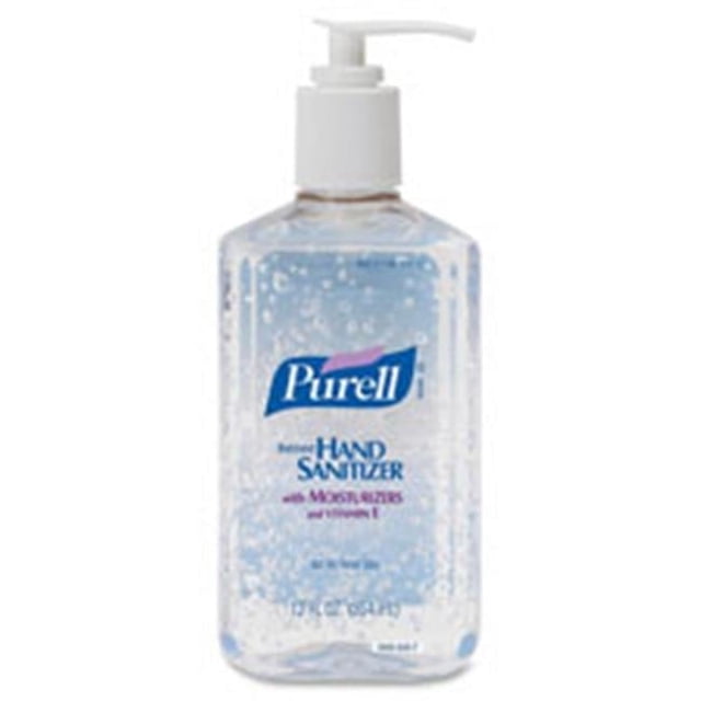 Gojo Instant Hand Sanitizer, Pump Bottle, 12 oz., Clear - Walmart
