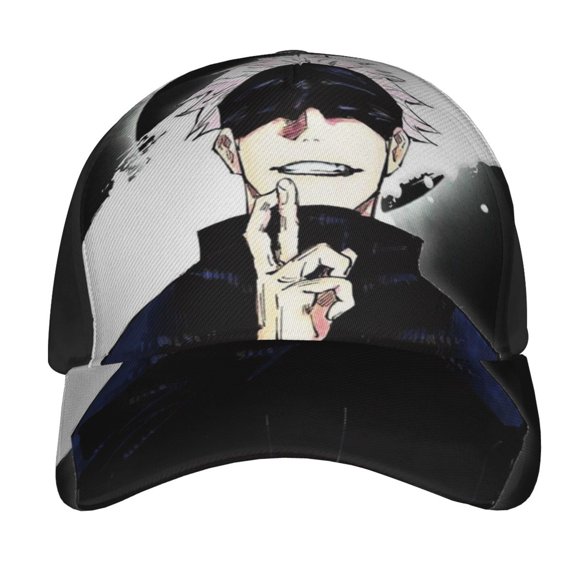 Gojo Jujutsu Kaisen Baseball Cap Adjustable Snapback Hat Hip Hop Dad Caps Men Women