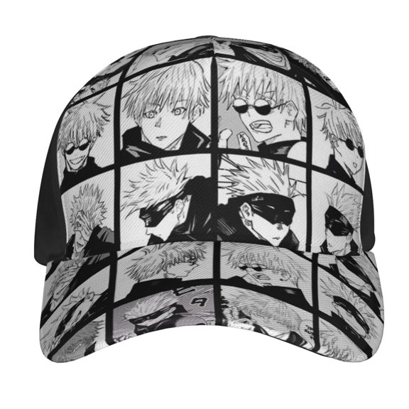 Gojo Jujutsu Kaisen Baseball Cap Adjustable Snapback Hat Hip Hop Dad Caps Men Women