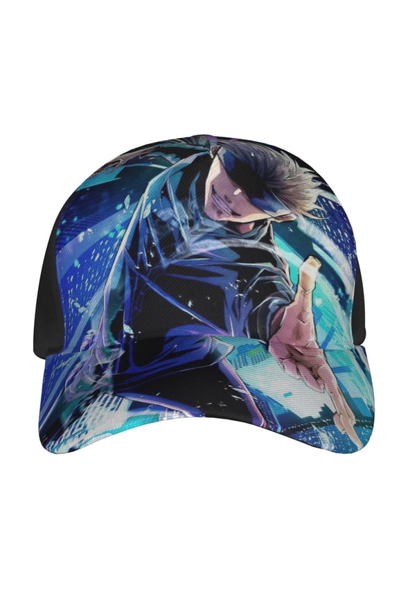 Gojo Jujutsu Kaisen Baseball Cap Adjustable Snapback Hat Hip Hop Dad Caps Men Women