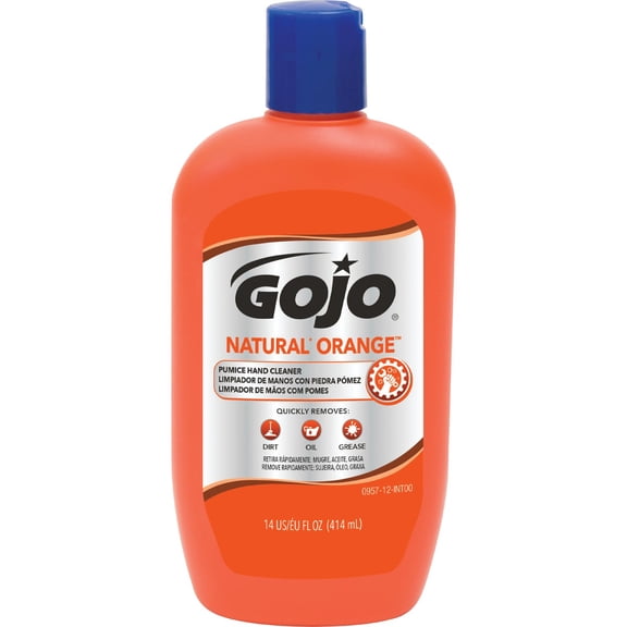 Gojo Natural Orange Scent Pumice Hand Cleaner 14 oz.