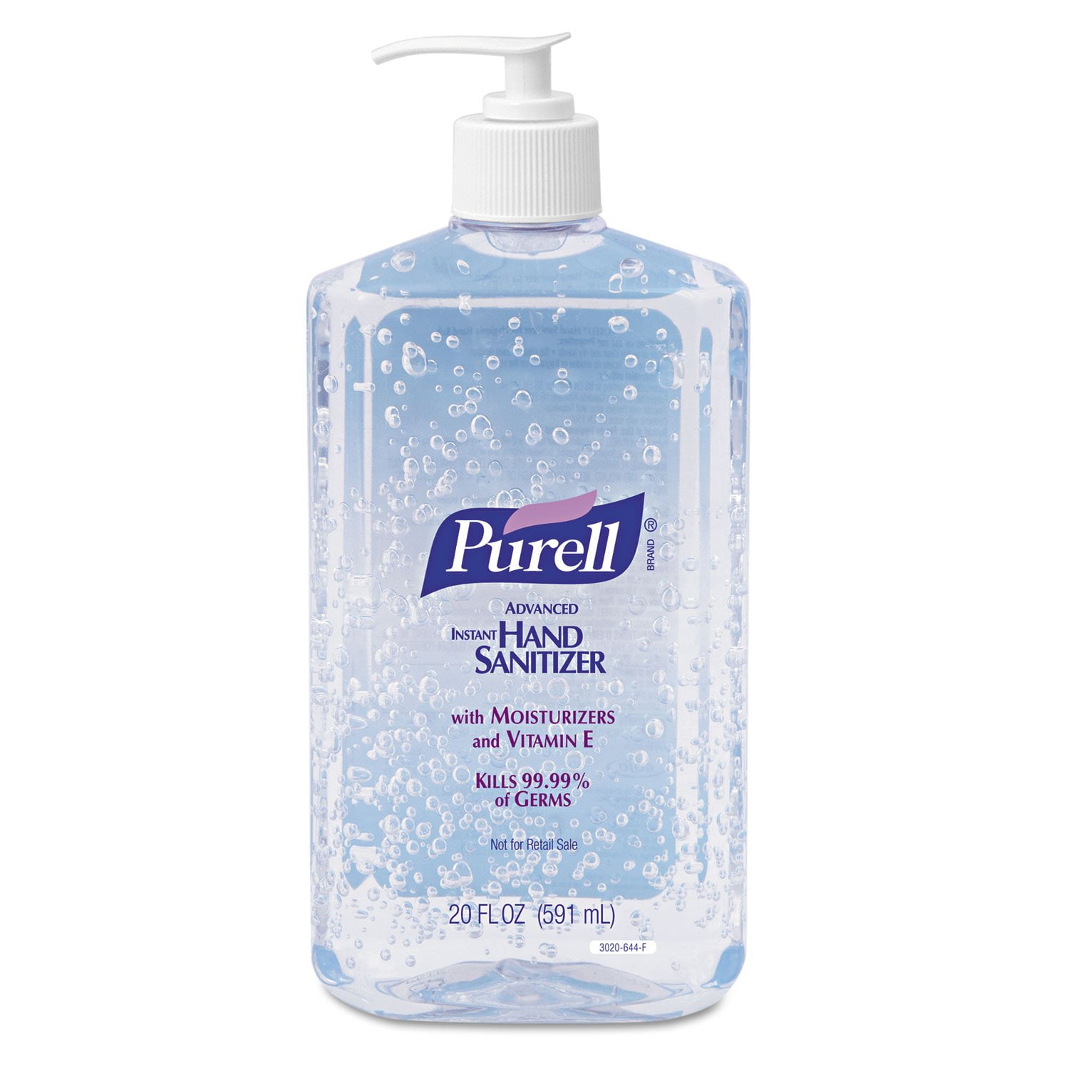 Gojo Purell Hand Sanitizer 20 oz. Pump Bottle (Pack of 3)