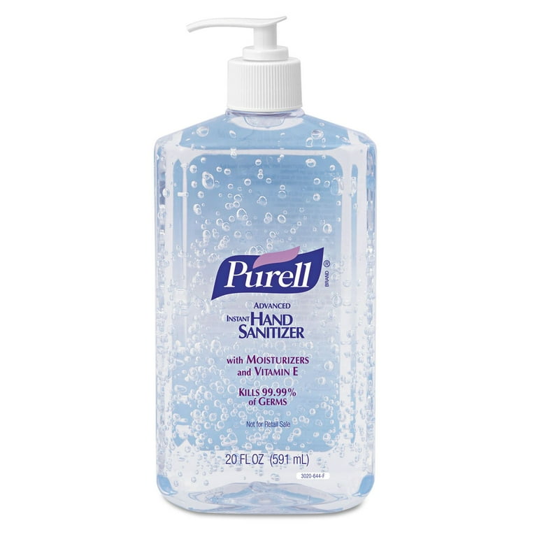 Gojo Purell Hand Sanitizer 20 oz. Pump Bottle - Walmart.com