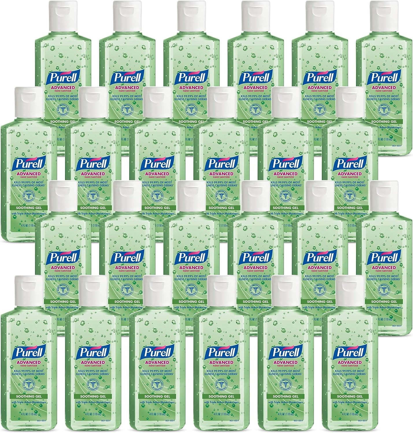 Gojo Purell Instant Hand Sanitizer with Aloe 4.25 oz. Bottle With Flip-Cap