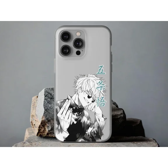 Gojo Satoru Jujutsu Anime Webtoon H1939 iPhone 11 12 13 14 15 16 17 Pro Max Phone Cover