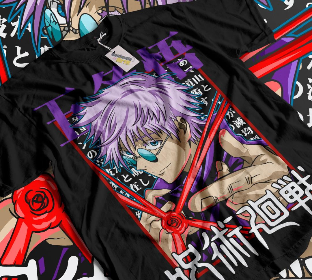 T‑shirt Gojo Satoru – Jujutsu Kaisen, Style Anime Décalé Et Cadeau Fan Incontournable