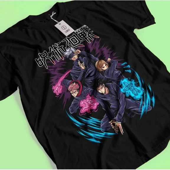 Gojo Satoru T-Shirt Nobara Shirt Jujutsu Kaisen Tshirt Megumi Tee Itadori Sukuna
