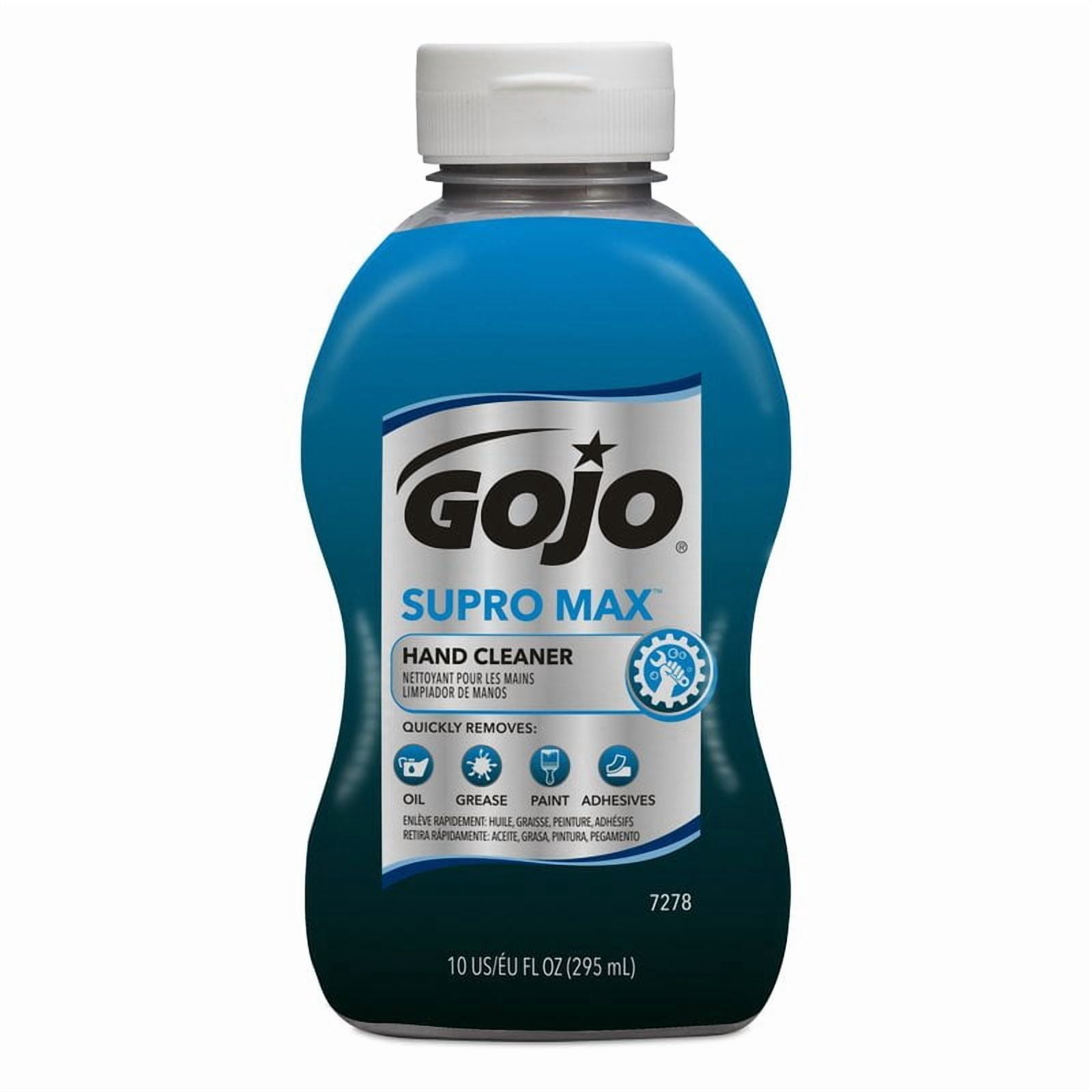 GOJO Supro Max Heavy Duty Hand Cleaner, Floral Scent, 10 oz Bottle