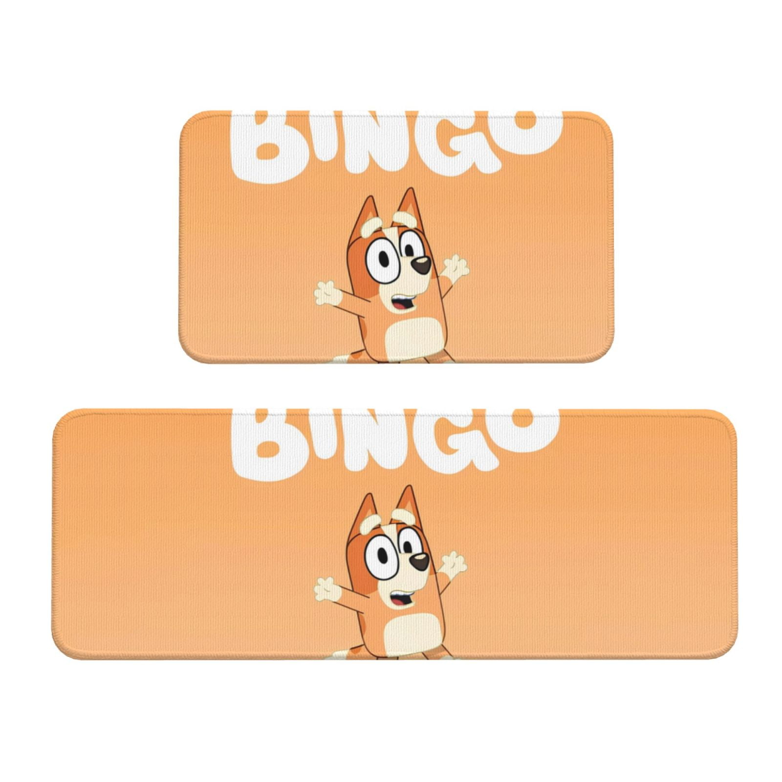 Gokiu Bluey Kitchen Mat 2PCS Kitchen Rugs, Cushioned Anti Fatigue Non ...