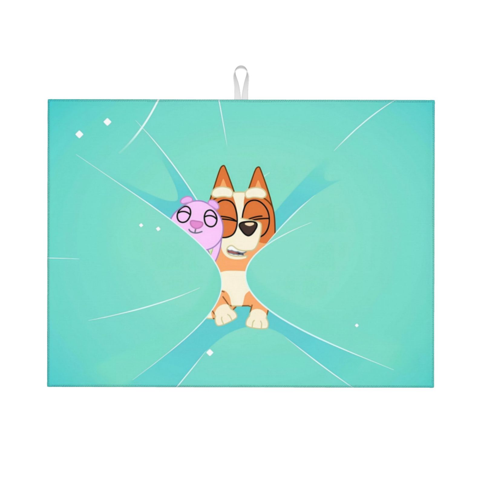 Gokiu Bluey for Microfiber Dish Drying Mat Large 18