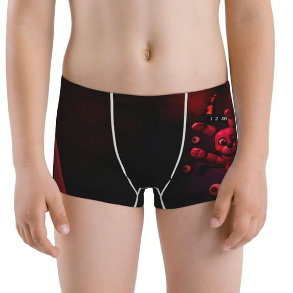 Gokiu Five Nights At Freddy'S Boys' and Toddler Underwear Comfort Flex Waistband Boxer Briefs